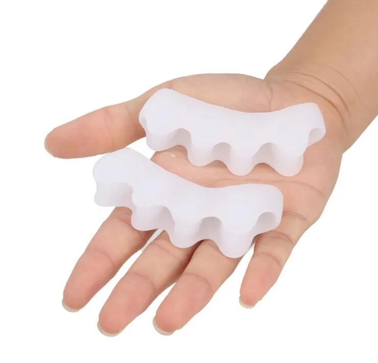 New Toe Hallux Valgus Corrector Gel Silicone Bunion Corrector Toe Protector Straightener Spreader Separator Foot Care Tool 1347412