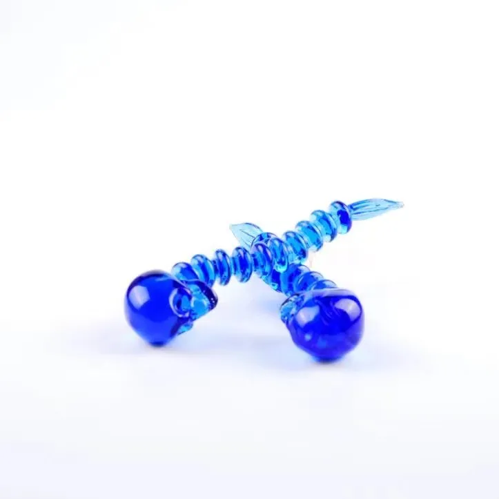 Blue Bone Glass Cureware, hurtowe szklane Bongs Bongs Burner Glass Rury Waters Rury Oil Pigle Palenie Bezpłatna wysyłka