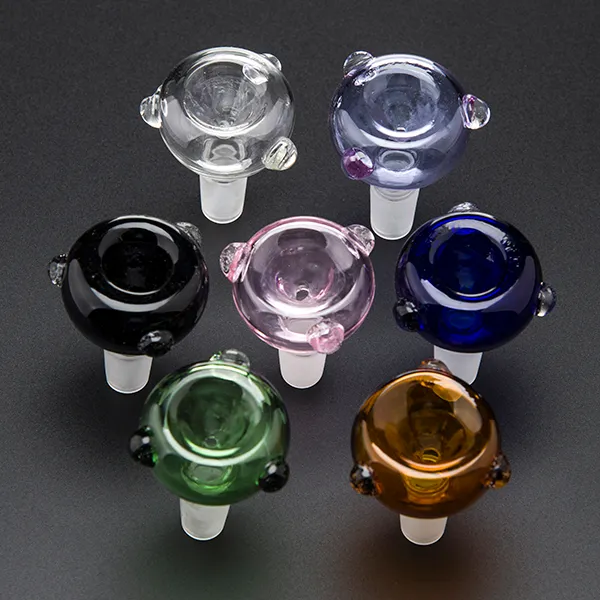 Smoking Accessories 14mm 19mm Glass Bowl BIG Size Style With Crown Bong Bowls Herb Holers For Water Bong Dab Rig Wholesale 491