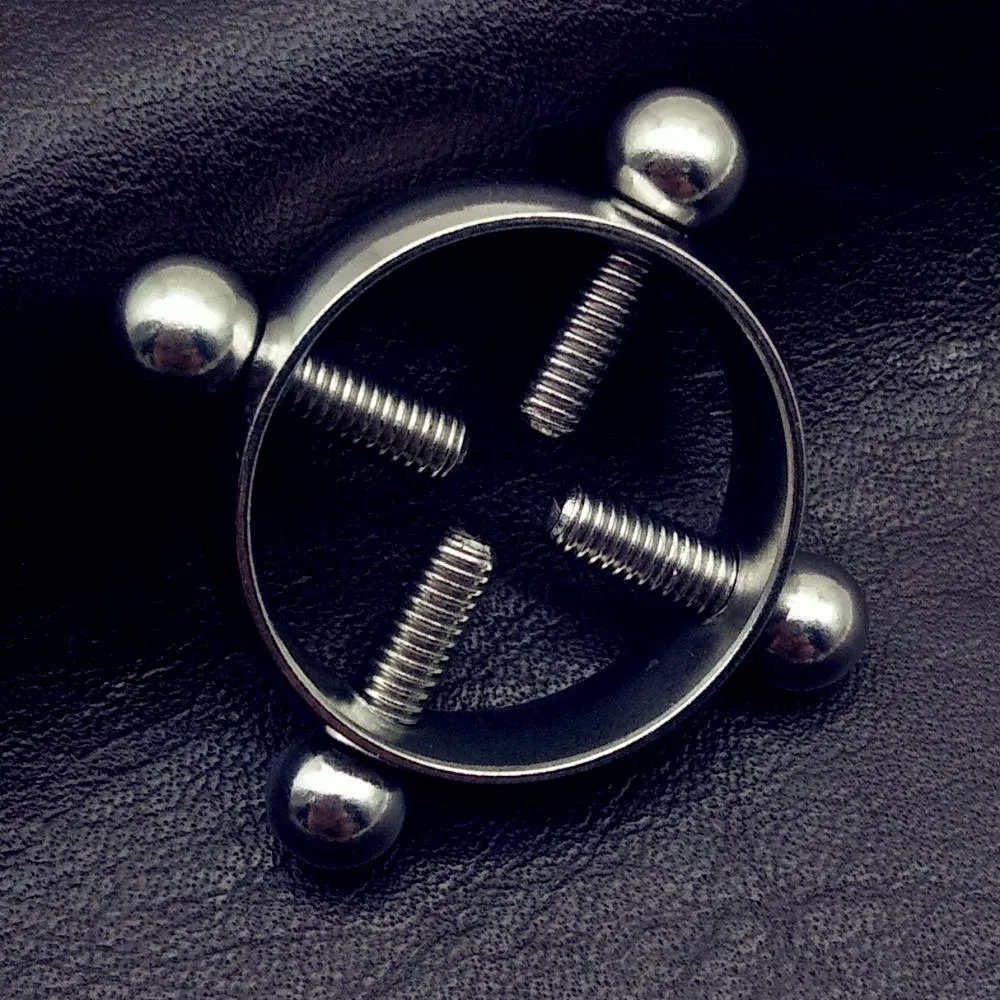 Adjustable Round Nipole Rings Piercing Surgical Steel Bar With Screws Fashionable Nickel Free Body Jewelry From Niceclothingstore 28.76 DHgate.Com