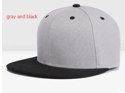 Customized Baseball Cap Logo Hip-hop Hats Adult And Kids Snapback Stitch Brand Labels