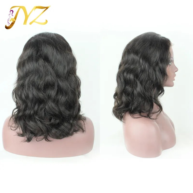 Body Wave Menselijk Haar Pruik Gratis deel Maleisisch Menselijk Haar Volledige Kant Pruik Gebleekte Knoop Kant Front Pruiken