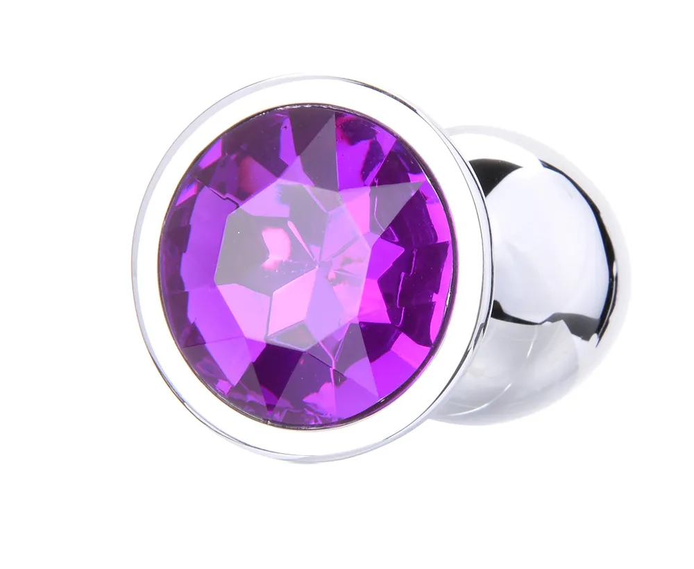 Анальная пробка с кольцом 4sexdream, 10,5 см, фиолетовый 47418-1MM - 4sexdream - Анальные пробки - Купить