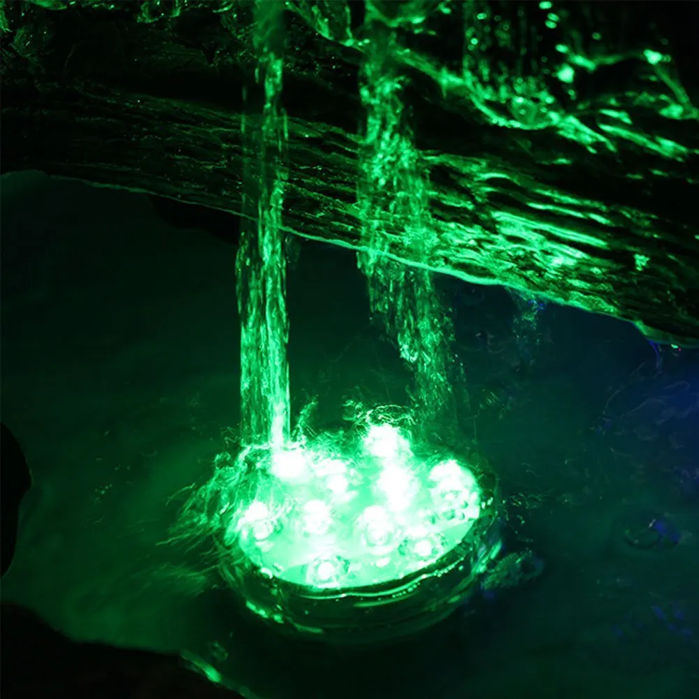 Submersible color changing led pond lights hotsell