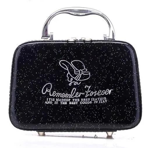 Fashion Mini clutch Cross PU Cosmetics Multifunctional Cosmetic Bag Makeup Bag Toiletry Bag Case