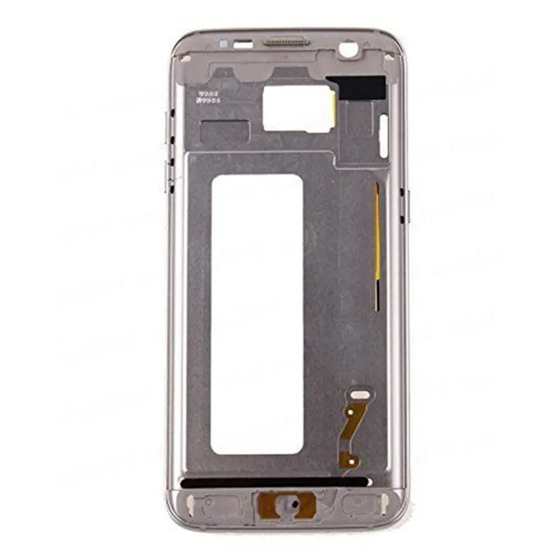 OEM Metal Middle Bezel Frame Case para Samsung Galaxy S7 G930 S7 Borda G935 Habitação com Peças Peças Livre DHL