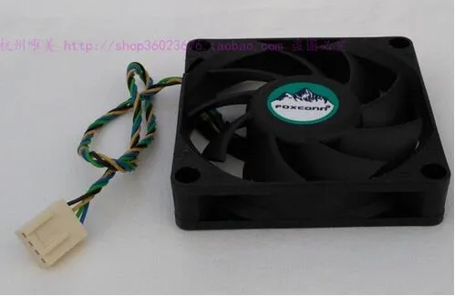 Delta 7015 7CM AFB0712HHB 12V 0.45A 4 line temperature control ball fan