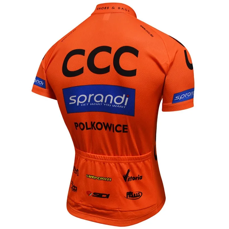 CCC Orange Mens Ropa Ciclismo Cycling Jersey Set MTB Bike Clothing Cykelkläder 2022 Uniform Cycling Jerseys 2XS6XL A589228618