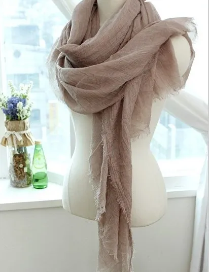 2017 New arrival viscose cotton solid scarf poncho wraps shawl big 200*110cm #2707