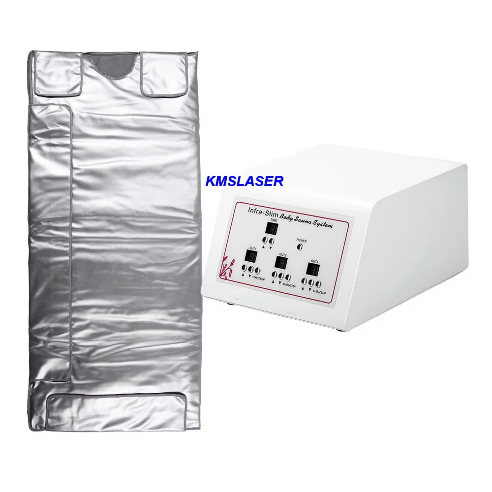 3 zone thermal heating infrared light lymphatic drainage sauna blanket home salon use beauty machine