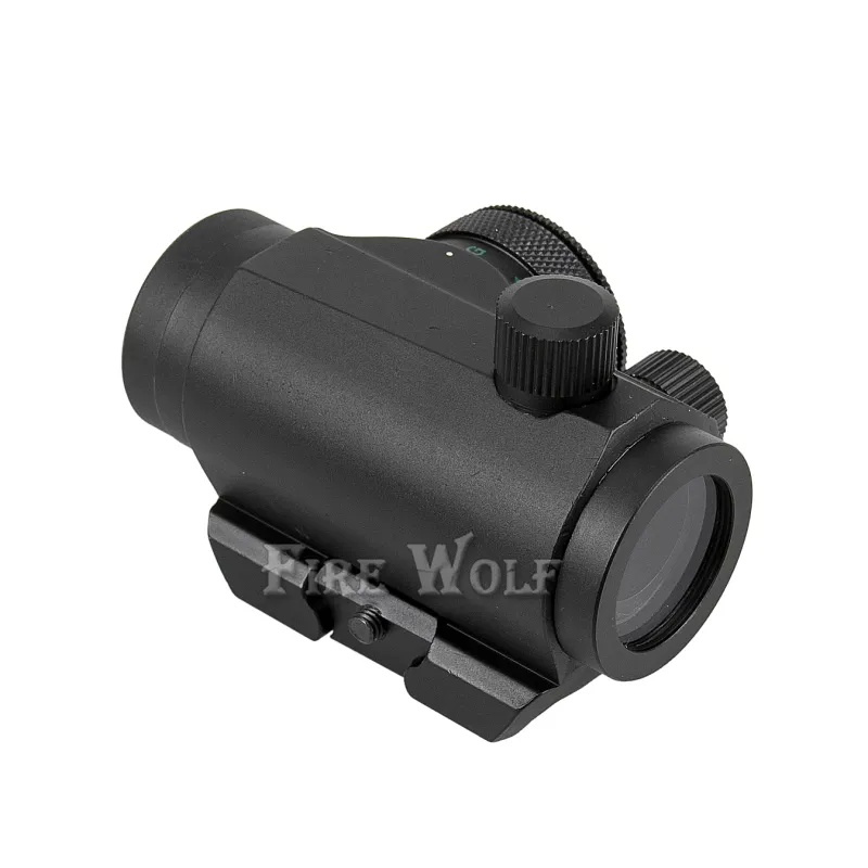 FIRE WOLF Red Dot 20mm Mount Pistol Scope Optics Riflex Chasse Riflescopes Red Dot Airsoft Air Guns Scopes Holographic Sight