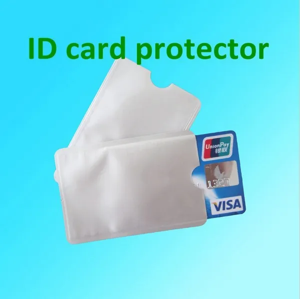 1000 pezzi in alluminio Anti RFID Blocking Credit Card Tort -Protect Your Money and ID Card5495879