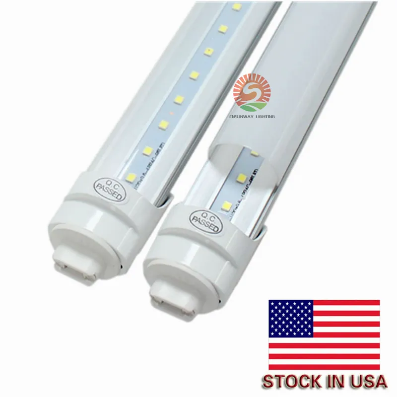T8 LED Light Tube 8 Ft Bar Tube, 6000K Cool White, 45W 4800LM ...