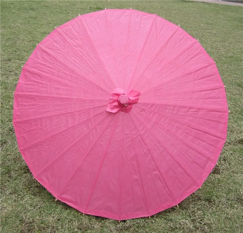 Nieuwe papieren parasol in effen kleur Fancy bruids parasols Diameter 23,6 inch 9 kleuren beschikbaar