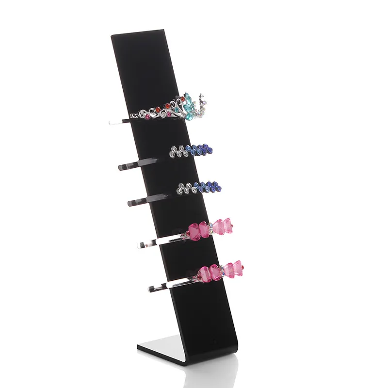 Nuovo 5 pezzi Hairclip Stand Hairpin Holder Accessori gioielli Visualizza Hairband Shelf Jewelry Decoration Showcase