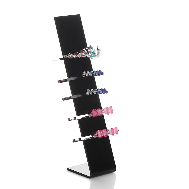 Neue 1 Satz 5 Stücke Hairclip Stand Haarnadelhalter Schmuck Zubehör Display Haarband Regal Schmuck Dekoration Schaufenster