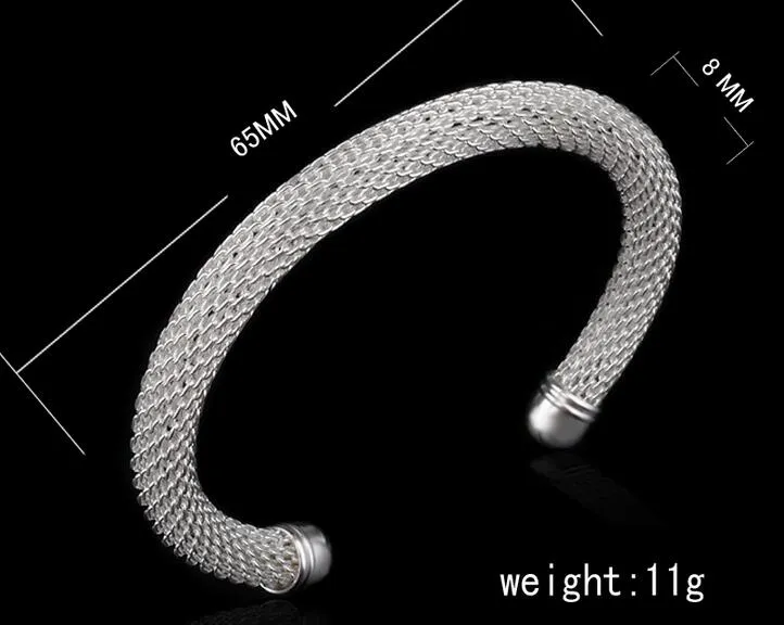New infinity Bracelets 925 Sterling Silver Fashion Charms Bangle Bracelet Retro Vintage Mixed Styles Jewelry for Women Christmas Gift Wholes