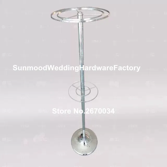 Uzun metal düğün centerpieces/düğün çiçek standı