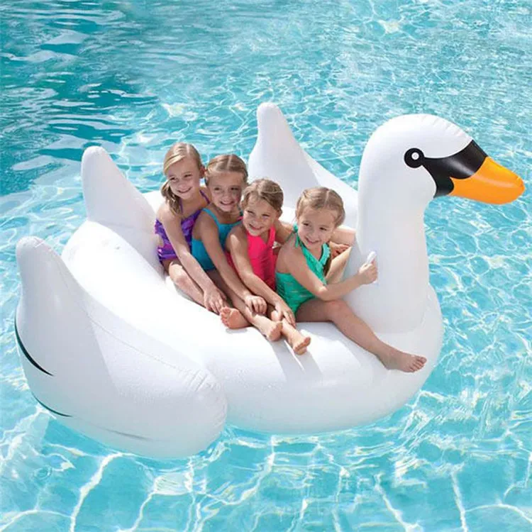 Ahorra a lo Grande en Compras al por Mayor de Flotador De Piscina Inflable  De Cisne Inflables A La Venta: Tumbona Flotante De Estilo Gigante De Estilo 