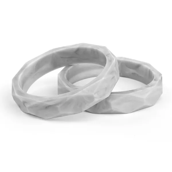 Mordedor de silicona para bebé, brazalete con textura de diamante, joyería para la dentición, pulseras de silicona de calidad alimentaria, juguetes masticables suaves para bebés, joyería de enfermería