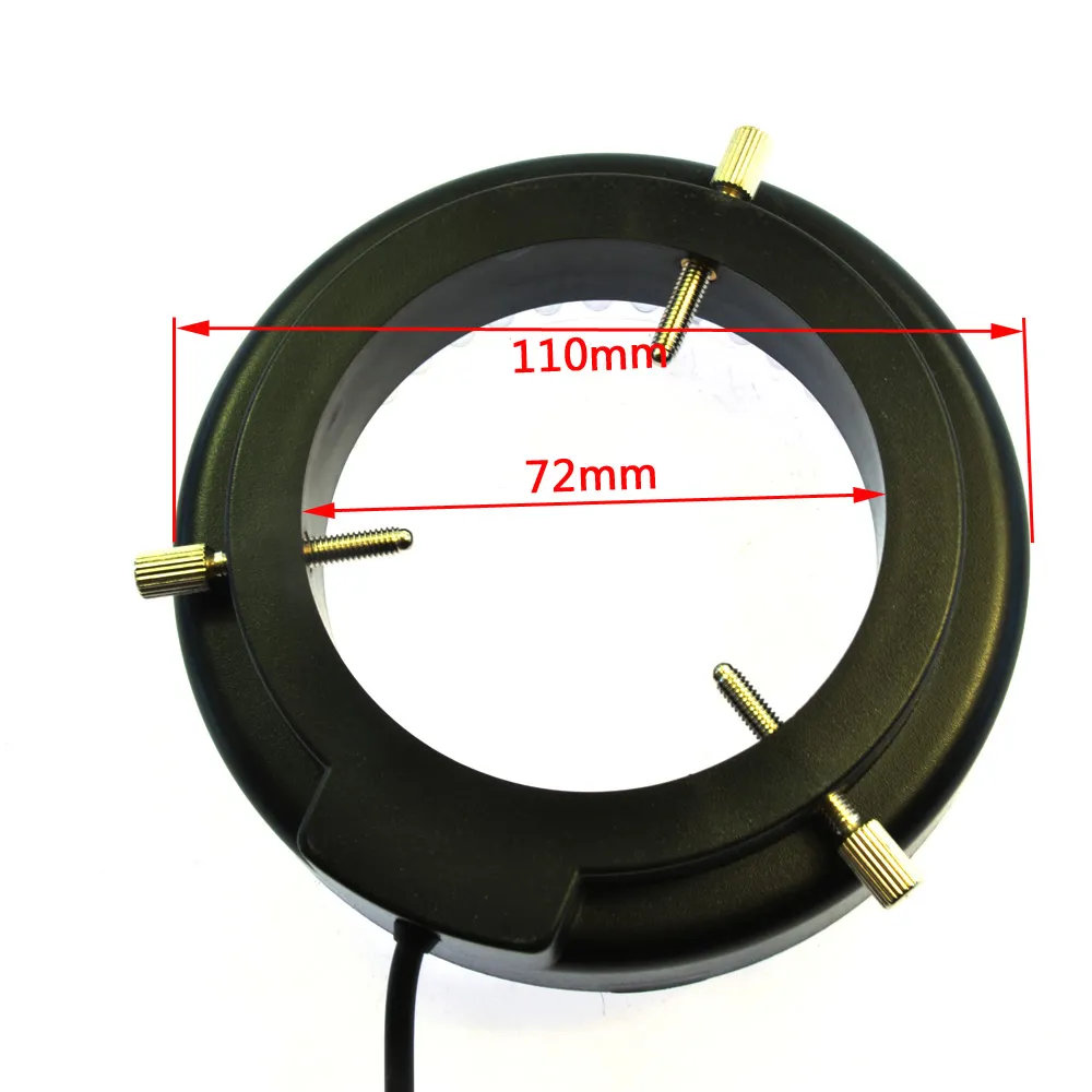 Metal 144PCS Stereo Microscope LED Adjustable Ring Light Inner Diameter - View #6