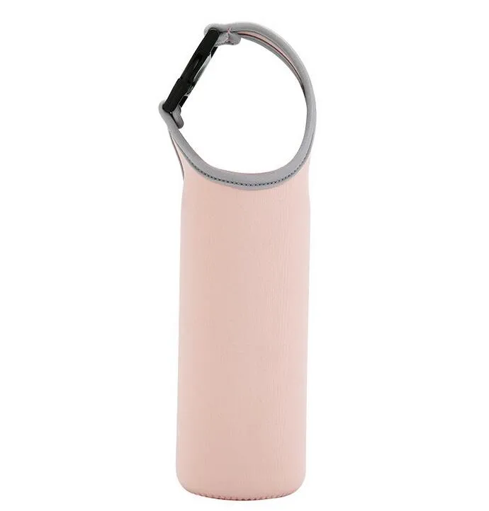 Garrafas de cerveja Saco de Portador de Capa Isolada Bolsa de Neoprene Correias Bolsa Titular Garrafa de Garrafa de Garrafa de Cerveja para Refrigerador com Chaveiro Aberto