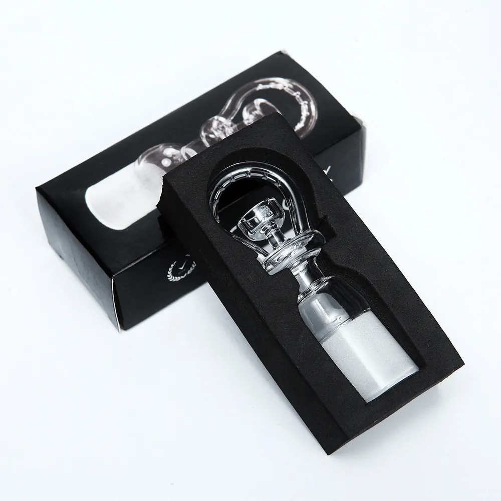 Halo domeless quartz nail Real quartz quality 6 kinds of joint size avaiable with fronsted joint7876284