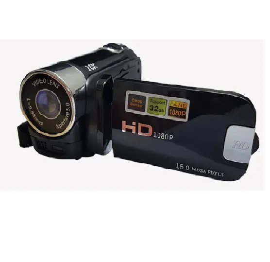 New Camcorder CMOS 16MP 2.7" TFT LCD Video Camera 16X Digital Zoom Shockproof DV HD 1080P Recorder