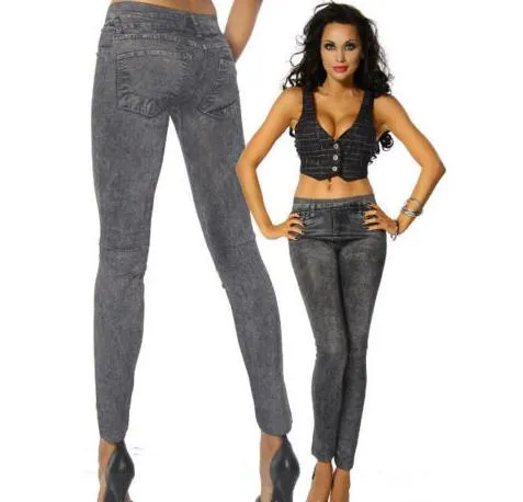 Mode Slim Jeans Legging Tattoo Gedruckt Dünne Hosen Sexy Frauen Baumwolle Plus Größe Stretchy Jeggings Hosen Bunte Bekleidung Drop Shipping