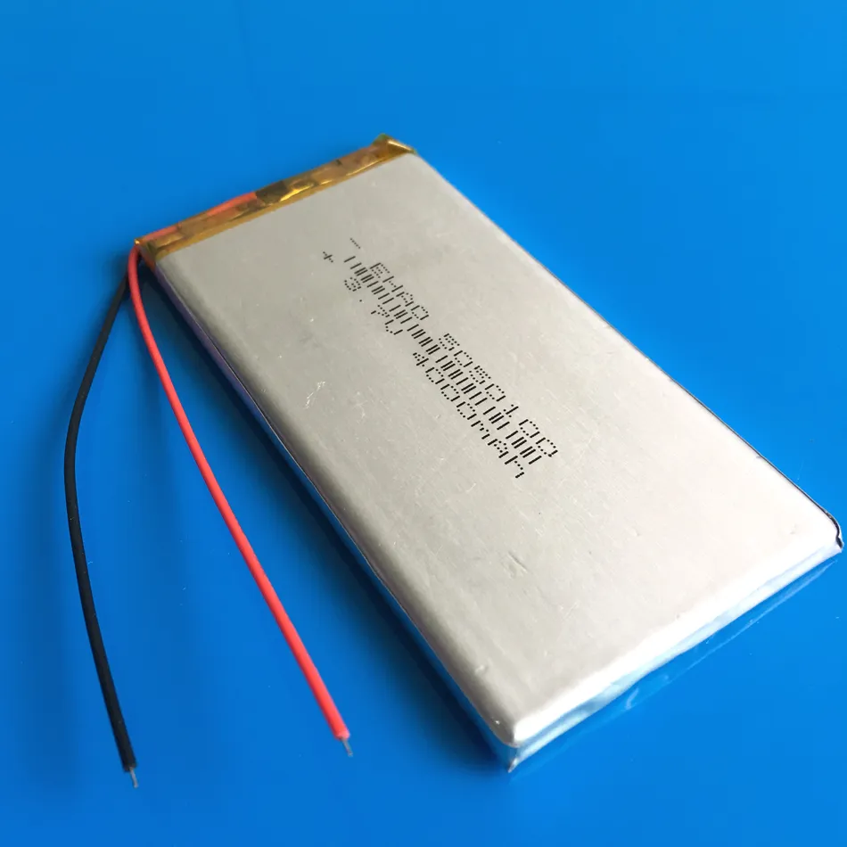 Modelo 5050100 3.7 v 4000 mah bateria de polímero de lítio Li-Po recarregável para DVD PAD telefone móvel banco do poder do GPS da câmera e-books caixa de tv notebook