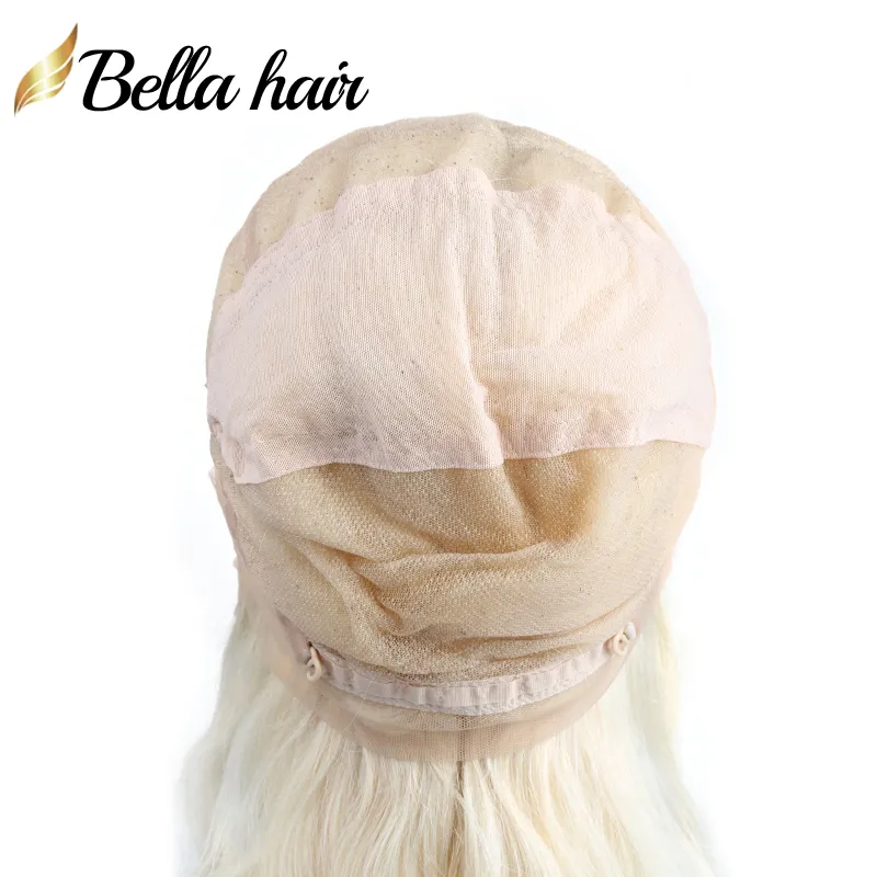 Honey Blonde Human Wigs Body Wave Full Lace Wavy 1024inch 613 Glueless Average Cap Size Bella Hair Factory1059915