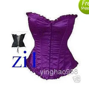 Sexy corset+G-string+Garter LINGERIE SIZE :XL/XXL