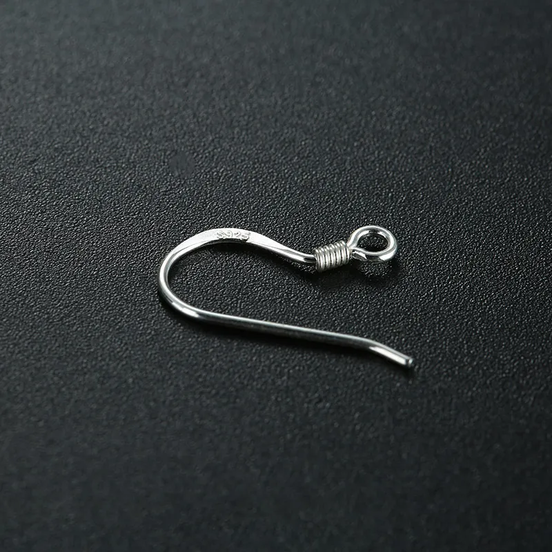 Hot Sale 925 Sterling Silver Earring Fynd Fish Hooks Smycken Diy Ear Hook Fit örhängen för smycken Making Bulk Bulk Lots7125304