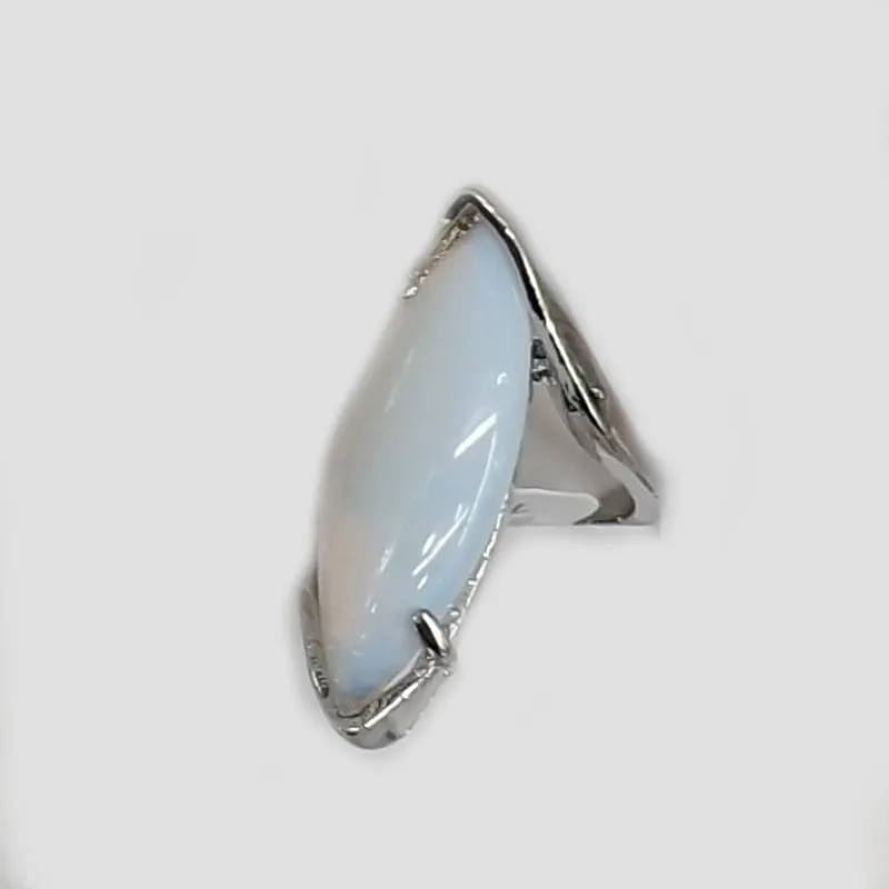 /partia mieszany kształt wielkości naturalne pierścienie opalowe półprzezroczyste kamienne pierścienie fabrycznie cena bezpłatna wysyłka