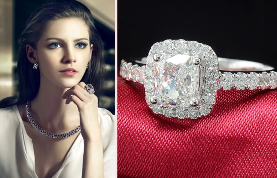 Anel de diamante crastyle casamento chegam novas noivado ouro ti sa coração aniversário atacado solitaire original feminino paris eua