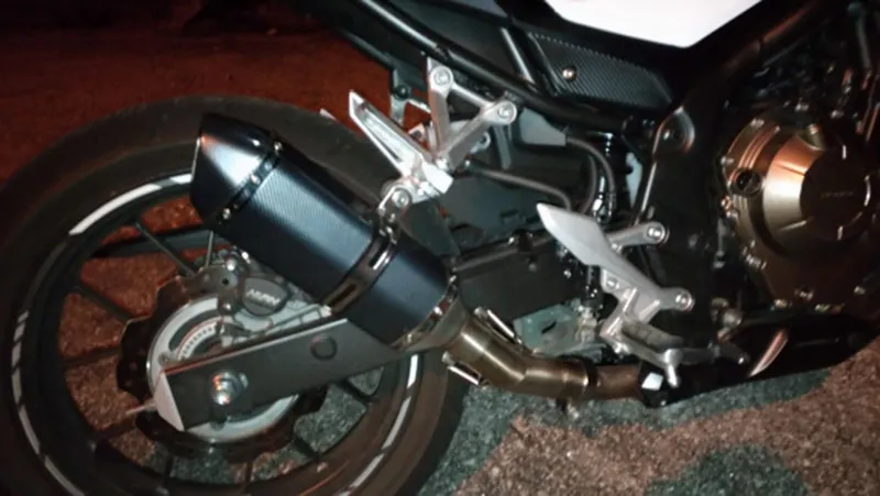 TKOSM 51mm العالمي دراجة نارية العادم [ipe كاتم الصوت العادم سكوتر ل CBR125 CBR250 CB400 CB600 YZF FZ400 Z750