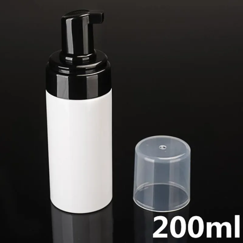 200 ml schäumende PET-Flasche DIY Schaumblase Blister leere PET-Kunststoff-Pumpflaschen Behälter für Kosmetik F20172382