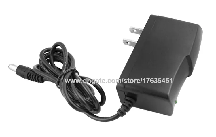 DHL Frete grátis AC DC 12 V 1A Adaptador de Alimentação de 1000 mA Adaptador 5.5mm x 2.1mm Wiht IC Programa de Alta Qualidade