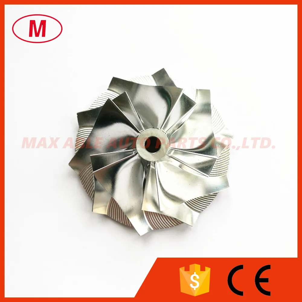 CT20B High Performance Turbocharger Aluminum 2024 Milling Billet compressor wheel 5 5 blade 48 04 68 00mm for Turbo CHRA Core249g