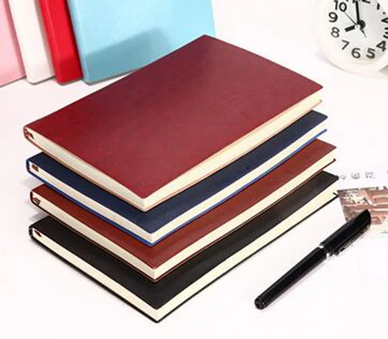 2017 new Notebook PU leather notepad custom diary office factory direct business small book free shipping
