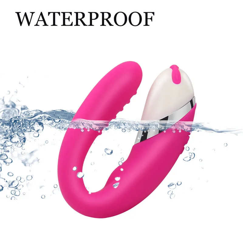 Sexleksaker för par vattentät silikon 12 hastighet g spot vibe vibrator USB laddningsbara sexprodukter vuxna sexleksaker5205113