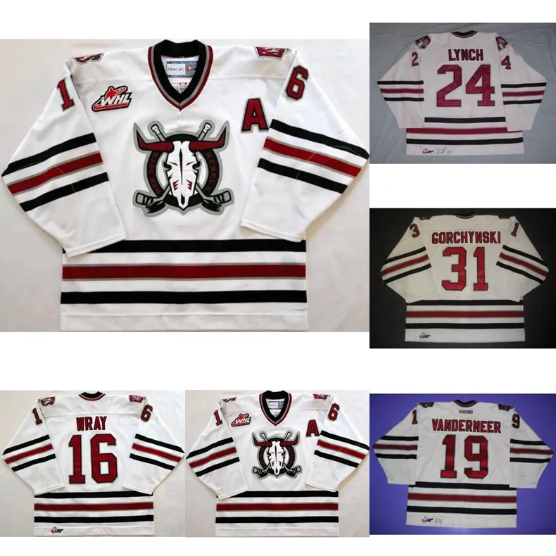 Customize WHL Red Deer Rebels 24 Doug Lynch 19 Ted Vandermeer 16