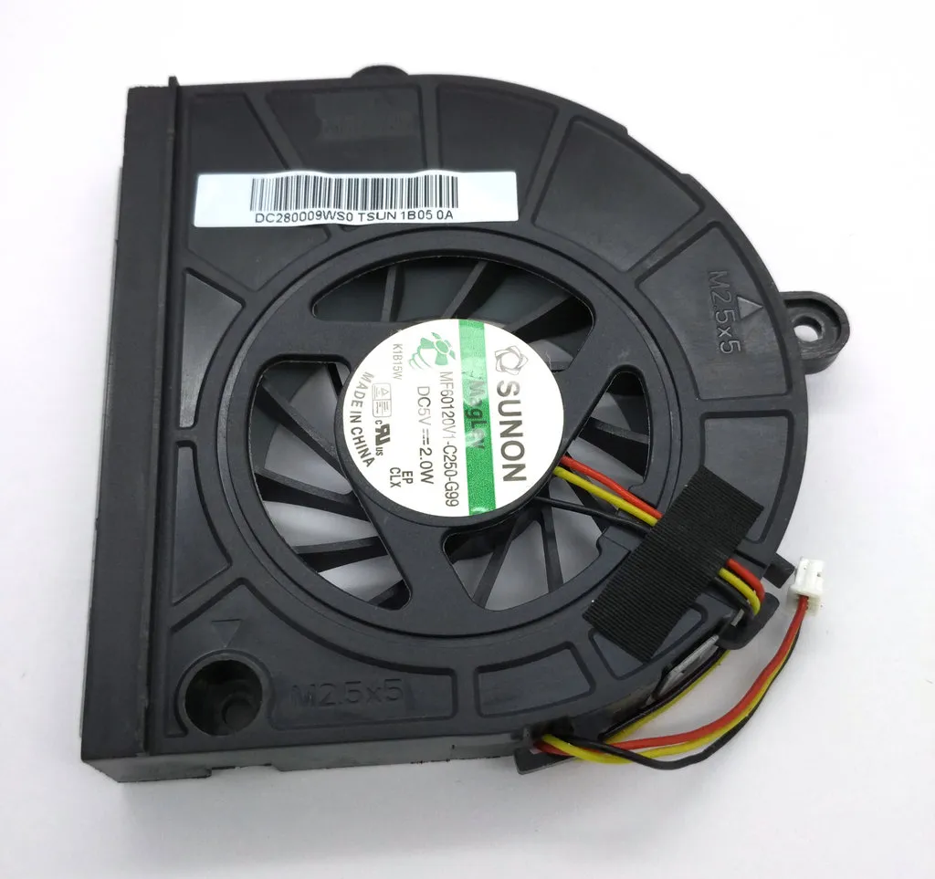 Ny original Sunon MF60120V1-C250-G99 DC 5V 2.0W Laptop Cooling Fan