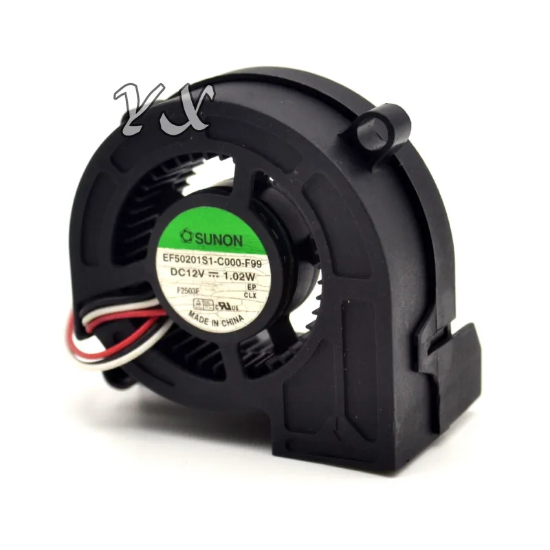 O envio gratuito de alta qualidade original do ventilador newCooling SUNON EF50201S1-C000-F99 5020 DC12V 1.02 W 3 Wire Projetor