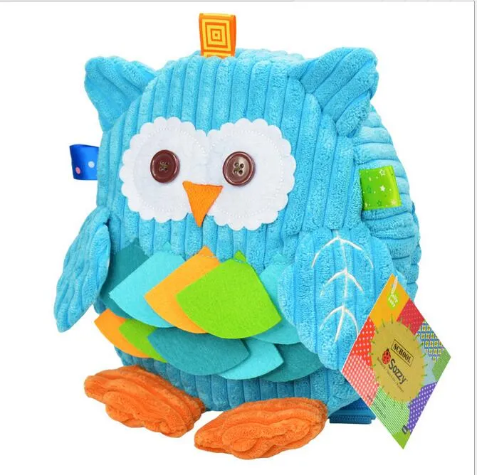 25 cm Dzieci torba szkolna Piękny Cartoon Zwierzęta Plecaki Baby Pluszowe Torba Na Ramię Schoolbags Maluch Snacks Book Bag Kids Christmas Gift Gift