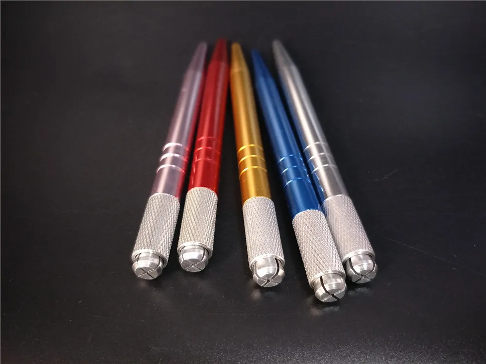 Permanent Makeup Eyebrow Microblading Pen Manual Tattoo Pen Machine Needles For 3D Eyebrow Embroidery2468303