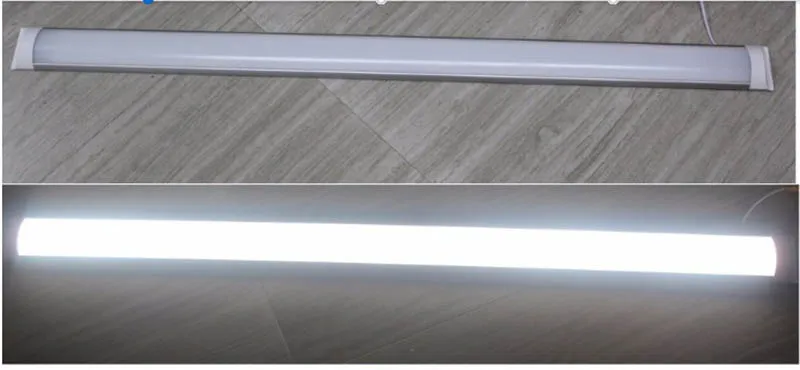 5FT LED Light 1500 мм 150 см Очищенное крепление LAM 45W светодиодные пробирки светодиодные светодиодные светильники люминесцентные лампы 110 В 220 В, 40 шт. / Лот