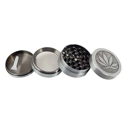 4 Layers Alloy Tobacco Crusher Hand Muller Leaf Smoke Herb Grinder Marvelous5181473