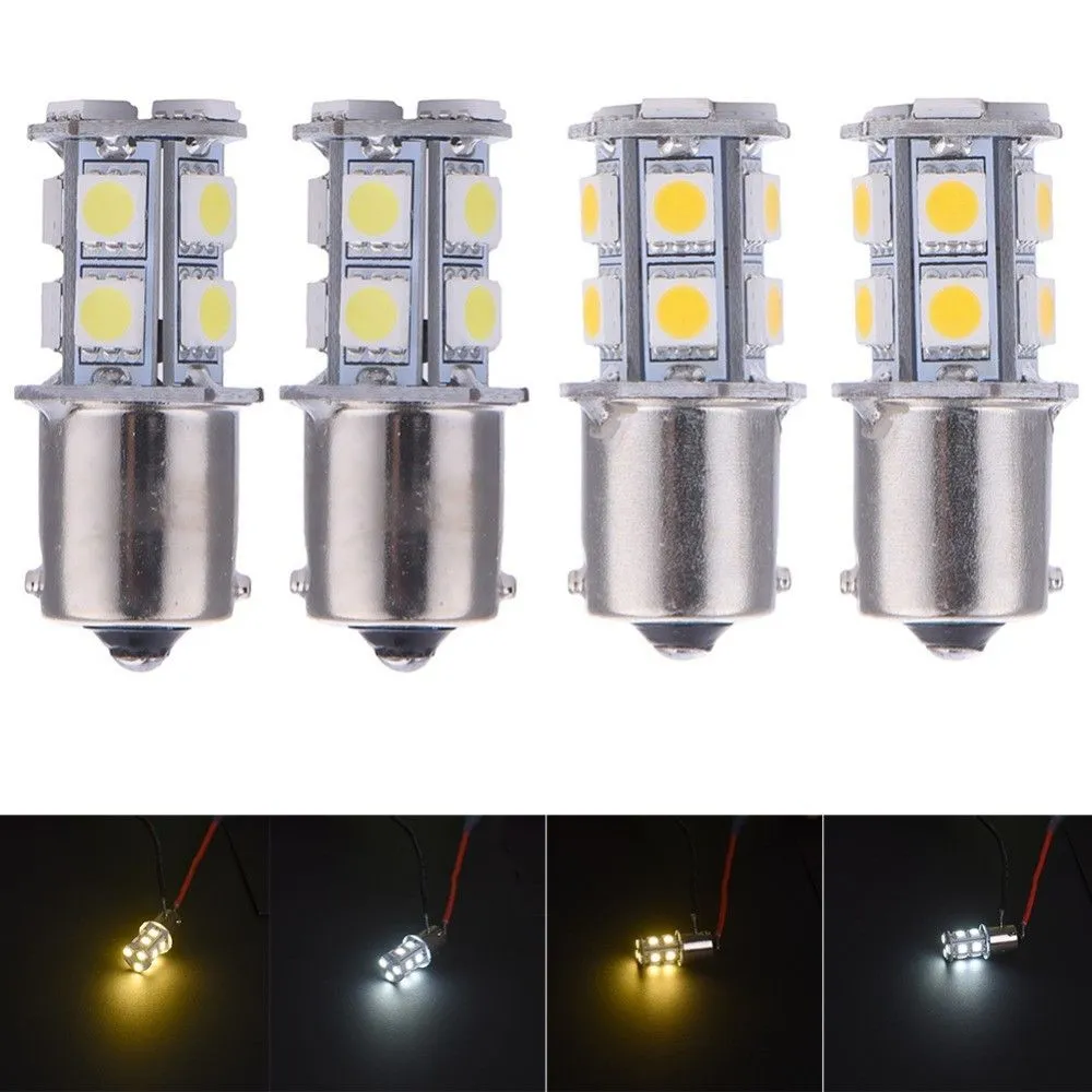 20 PZ Bianco caldo 1156 LED Camper Rimorchio 1141 Lampadine interne 13SMD 12V3307423