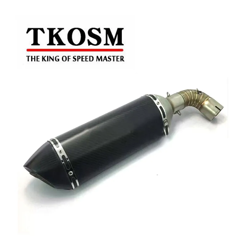 TKOSM мотоцикл модифицированных выхлопной трубы CBR1000R 2010 2011 2012 изменение выхлопная труба мотоцикл выхлопная середине трубы